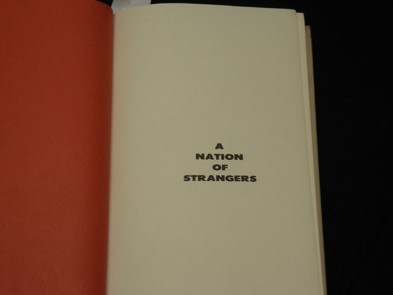 1972 A NATION OF STRANGERS HARDCOVER BOOK INSCRIBED BY VANCE PACKARD - D 440