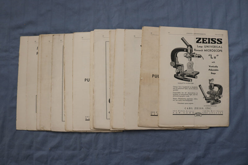 1940 SCIENCE MAGAZINE - LOT OF 13 - O 3910