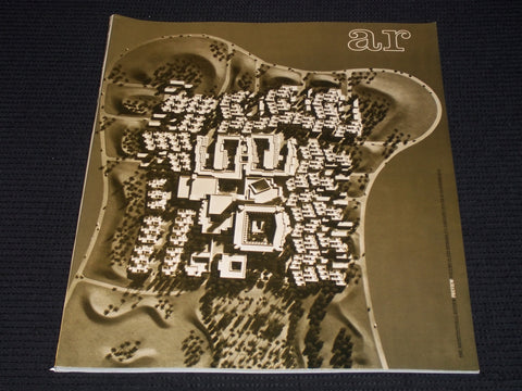 1978 JANUARY ARCHITECTURAL REVIEW MAGAZINE - PREVIEW ISSUE COVER - E 2972