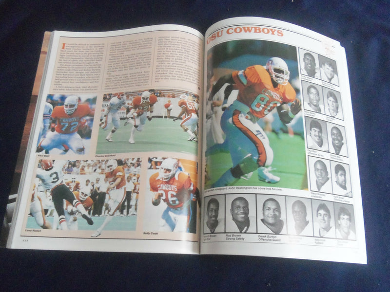 1984 DEC 28 GATOR BOWL PROGRAM -UNIV SO. CAROLINA VS OKLAHOMA ST UNIV - ST 4027F