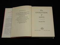 1954 THE EVOLUTION OF LOVE HARDCOVER BOOK BY DONALD DAY - KD 2766H