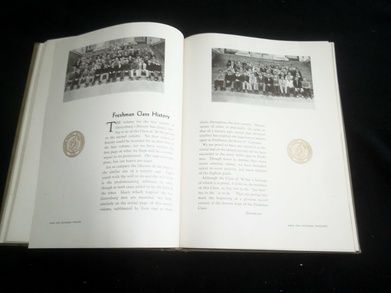 1934 THE SPECTRUM GETTYSBURG COLLEGE YEARBOOK - GETTYSBURG, PA - YB 2515