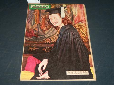 1946 JUNE 9 THE PITTSBURGH PRESS SUNDAY ROTO SECTION - PITT CO-ED - NP 4481