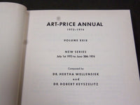 1973-1978 ART-PRICE ANNUAL BOOKS LOT OF 4 - KD 1983B