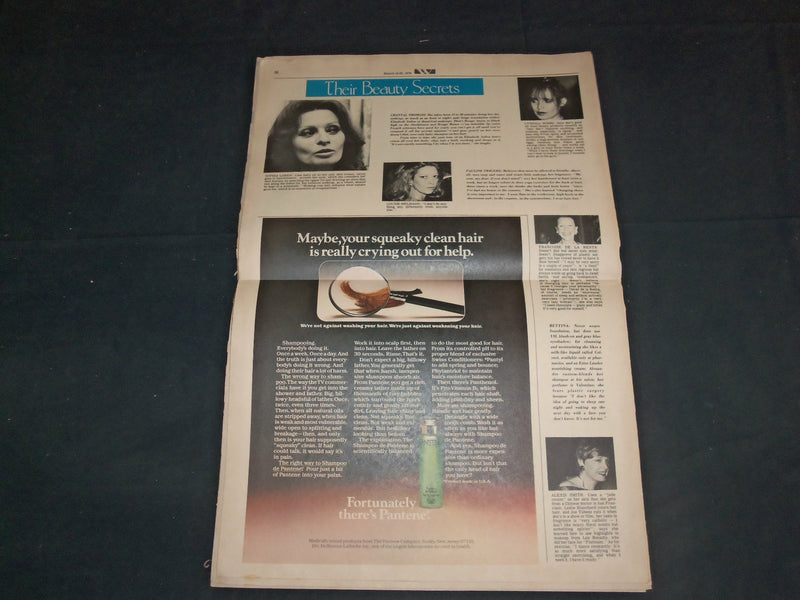 1979 MARCH 16-23 W MAGAZINE - GREAT STORIES, PHOTOS & ADS - NP 3356