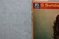 1944 MARCH 12 SUNDAY MIRROR NEWSPAPER MAGAZINE SECTION - LISETTE VEREA - NP 9086