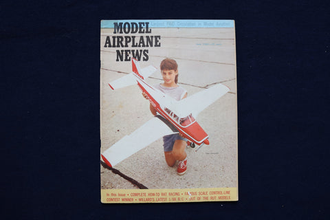1962 JUNE MODEL AIRPLANE NEWS MAGAZINE - PIPER COMACHE COVER - E 11575