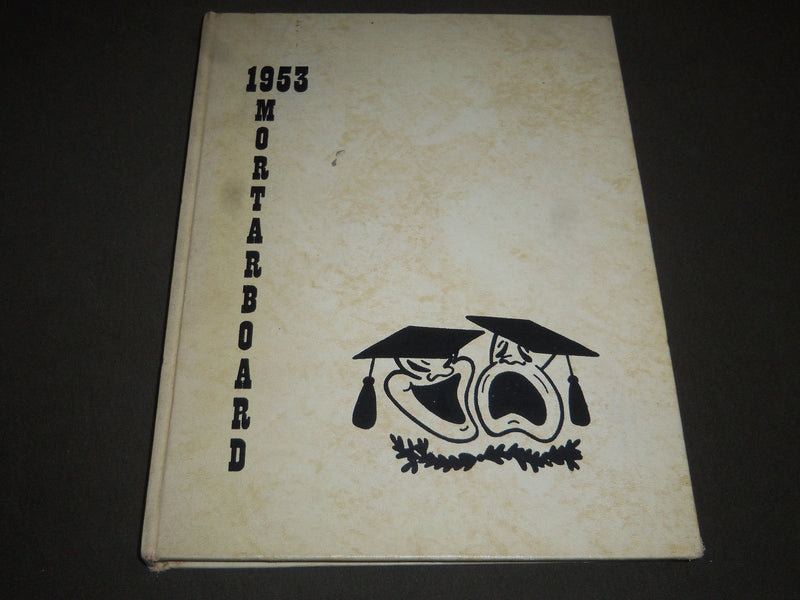 1953 MORTARBOARD BARNARD COLLEGE YEARBOOK - GREAT PHOTOS - YB 944