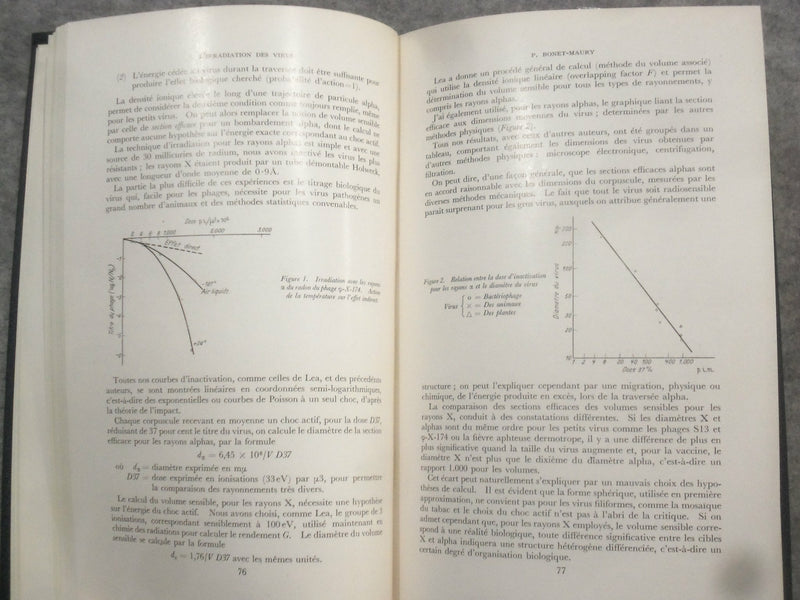 1955 RADIOBIOLOGY SYMPOSIUM 1954 BY BACQ & ALEXANDER - KD 2759L