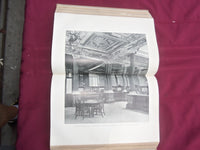 1903 JAN-DEC THE BUILDER U. K. MAGAZINE BOUND VOLUMES - 2 VOLS - FOLD OUTS - C 9