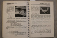 1950'S GRINDING CARBIDE TOOLS CATALOG - K 3450