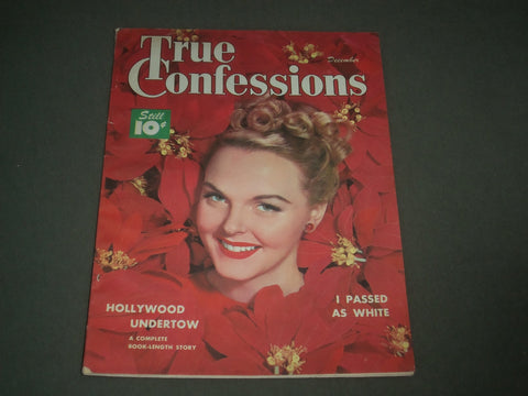 1947 DECEMBER TRUE CONFESSIONS MAGAZINE - ELOISE SAHLEN COVER - SP 8125