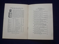 1940'S 100 LUSTRE COLORS EFFECTS BY D.M. CAMPANA SOFTCOVER BOOK - J 9611