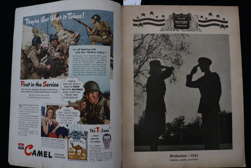 1943 JUNE THE WATAUGAN - THE MAGAZINE FOR COLLEGE MEN! - K 2876