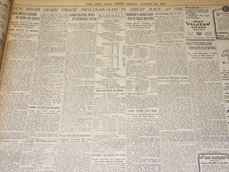 1917 AUGUST 31 NEW YORK TIMES - MEDICAL STUDENTS EXEMPT FROM DRAFT - NT 8515