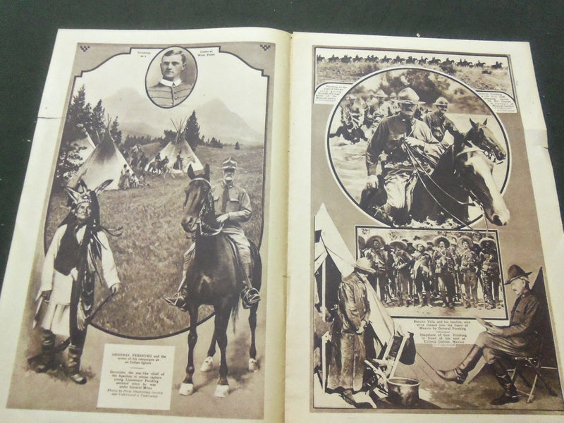 1918 DEC 22 NY AMERICAN NEWSPAPER GRAVURE SECTION - GENERAL PERSHING - NP 1608