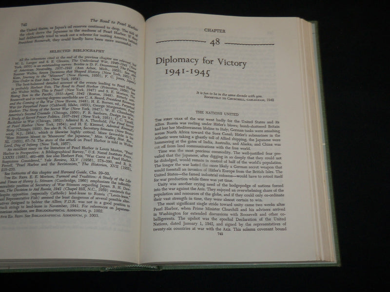 1979 A DIPLOMATIC HISTORY OF THE AMERICAN PEOPLE HARDCOVER BOOK - KD 7163