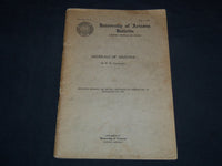 1941 JULY 1 MINERALS OF ARIZONA BY GALBRAITH- UNIV. OF ARIZONA BULLETIN - J 8199