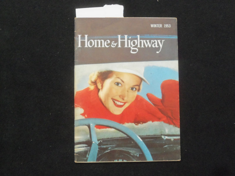1953 WINTER & 1956 WINTER HOME & HIGHWAY MAGAZINE - LOT OF 2 - K 103