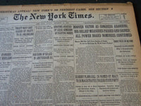 1930 DECEMBER 21 NEW YORK TIMES - HOOVER VICTOR AS CONGRESS ADJOURNS - NT 5627