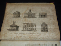 1829-1830 NEW YORK MIRROR AND LADIES GAZETTE BOUND VOLUME - R 89G