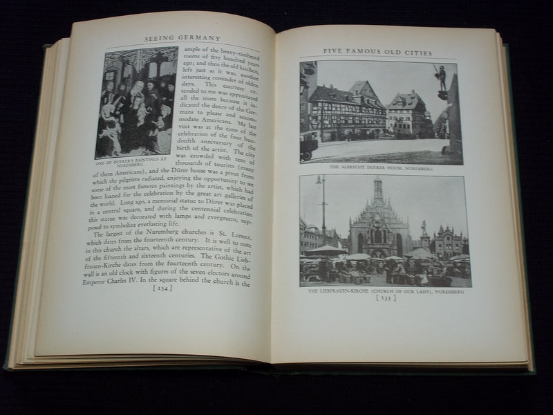 1930 SEEING GERMANY HARDCOVER BOOK BY E. M. NEWMAN - KD 7621