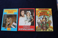 1970'S-1990'S HUGE CIRCUS PROGRAMS - LOT OF 45 - O 3506