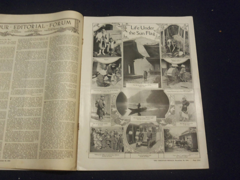 1916 DECEMBER 20 CHRISTIAN HERALD MAGAZINE - FOR UNTO US A SON IS GIVEN- ST 6586
