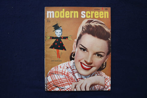 1948 OCTOBER MODERN SCREEN MAGAZINE - JUDY GARLAND COVER - E 18524
