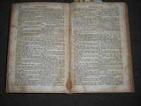 1852 DIE BIBEL OBER GANZE HEILIGE SCHRIFT GERMAN HARDCOVER BOOK - KD 4480