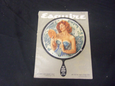 1957 MAY ESQUIRE MAGAZINE - THE CORSET HISTORY STARRING TINA LOUISE - ST 2666