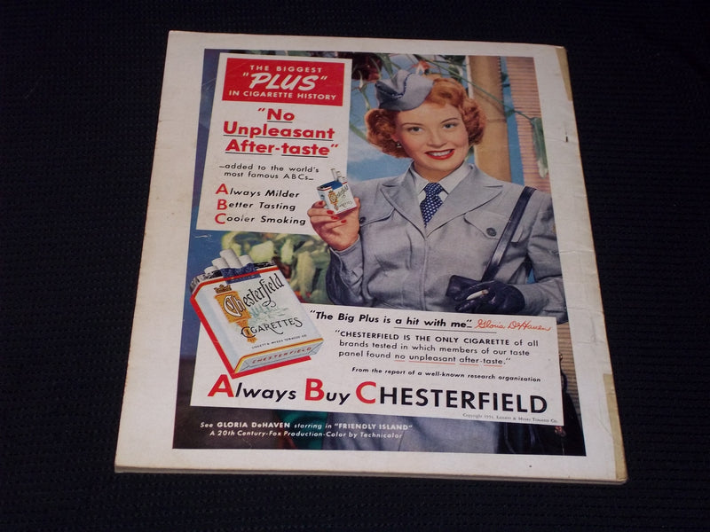 1951 NOVEMBER SCREEN STORIES MAGAZINE - BETTY GRABLE FRONT COVER - E 14460