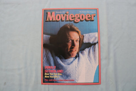 1983 NOVEMBER MOVIEGOER MAGAZINE - DONALD SUTHERLAND COVER - FRENCH - E 19813