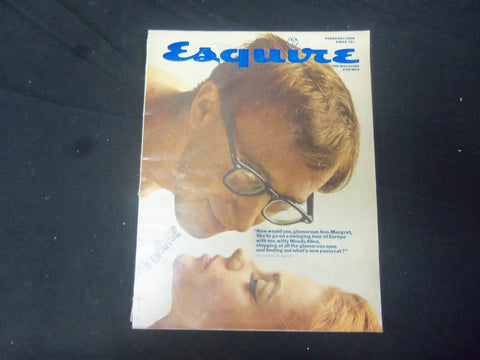 1966 FEBRUARY ESQUIRE MAGAZINE - WOODY ALLEN & ANN-MARGARET - ST 2576