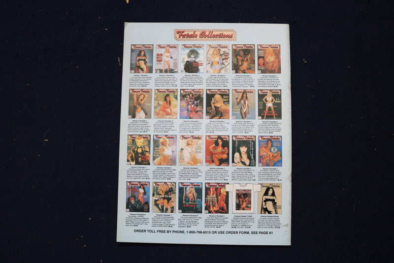 1997 APRIL FEMME FATALES MAGAZINE - HEATHER ELIZABETH PARKHURST COVER - E 18155