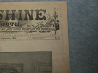 1891 SEPTEMBER SUNSHINE FOR YOUTH - EDWARD C. ALLEN COVER - J 6282