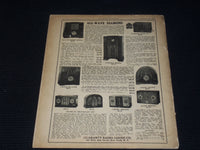 1935 FEBRUARY 23 RADIO WORLD MAGAZINE NICE ELECTRONICS COVERS & ADS - E 2814