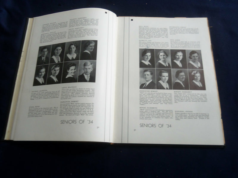 1934 THE TRUMPET AQUINAS HIGH SCHOOL YEARBOOK - LA CROSSE, WISCONSIN - YB 2652