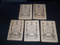 1886 HARPER'S MONTHLY MAGAZINE LOT 11 ISSUES - NICE ILLUSTRATIONS & ADS- WR 1416