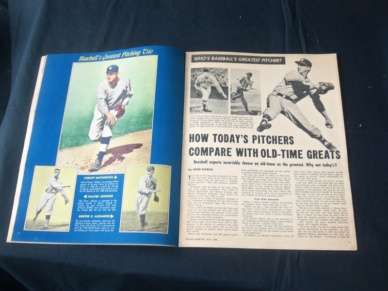 1960 JULY THE NATIONAL POLICE GAZETTE MAGAZINE - SOPHIA LOREN - B 5700