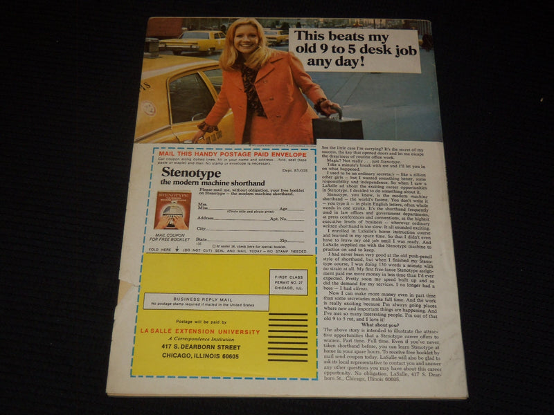 1973 JANUARY MOVIE DIGEST MAGAZINE - SOPHIA LOREN COVER - E 14617