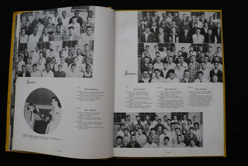 1957 THE CRAFTSMAN TILDEN TECHNICAL HIGH SCHOOL YEARBOOK - CHICAGO, IL - YB 3525