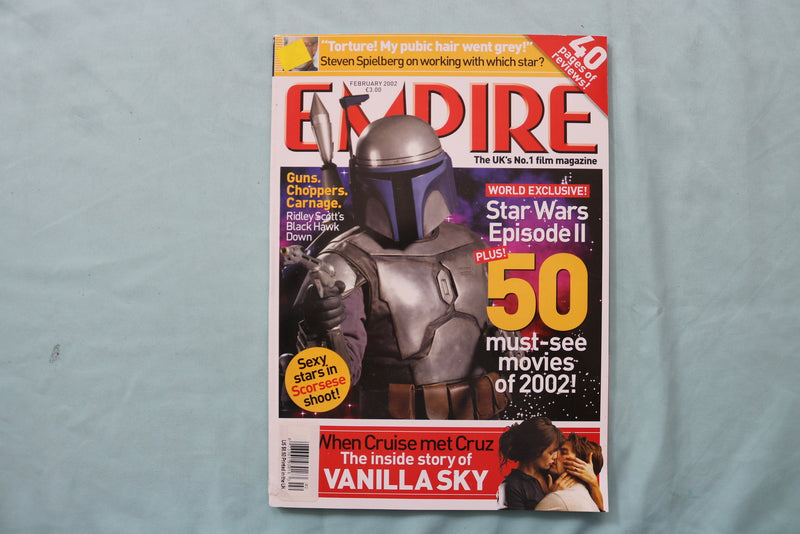2002 FEBRUARY EMPIRE MAGAZINE - STAR WARS EPISODE II COVER - E 19660
