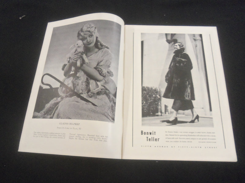 1935 SEPTEMBER THE STAGE MAGAZINE - JUMBO THE ELEPHANT - JIMMY DURANTE - B 4198F