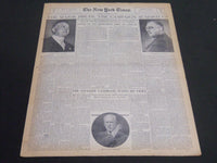 1932 OCTOBER 30 NY TIMES SPECIAL FEATURES - THE CAMPAIGN SUMMED UP - NT 7093