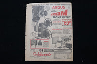 1964 DECEMBER 6 STARS MAGAZINE - 121 YEAR OLD CHRISTMAS CARD COVER - E 25719