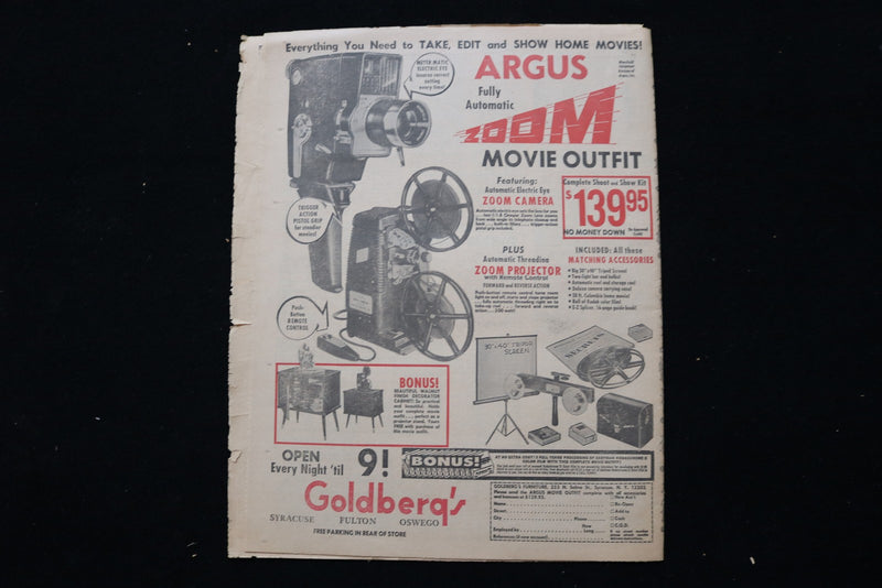 1964 DECEMBER 6 STARS MAGAZINE - 121 YEAR OLD CHRISTMAS CARD COVER - E 25719