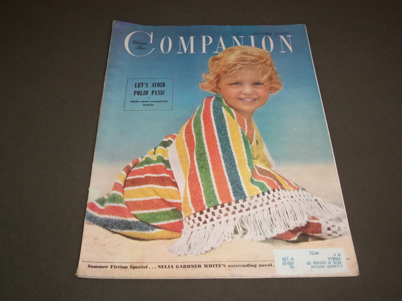 1950 AUGUST WOMAN'S HOME COMPANION MAGAZINE - GREAT COVER AND STORIES - SP 7075