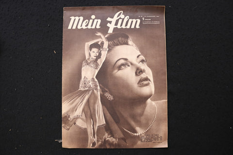 1951 JANUARY 21 MEIN FILM MAGAZINE - YVONNE DE CARLO COVER - E 25089