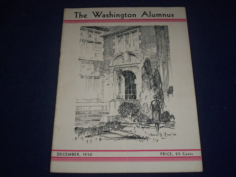 1930 THE WASHINGTON UNIVERSITY OF WASHINGTON ALUMNI MAGAZINE - INFO. - J 1235
